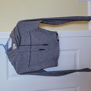 ECHT Comfort Hoodie. Crop Top. Charcoal. Size XS.